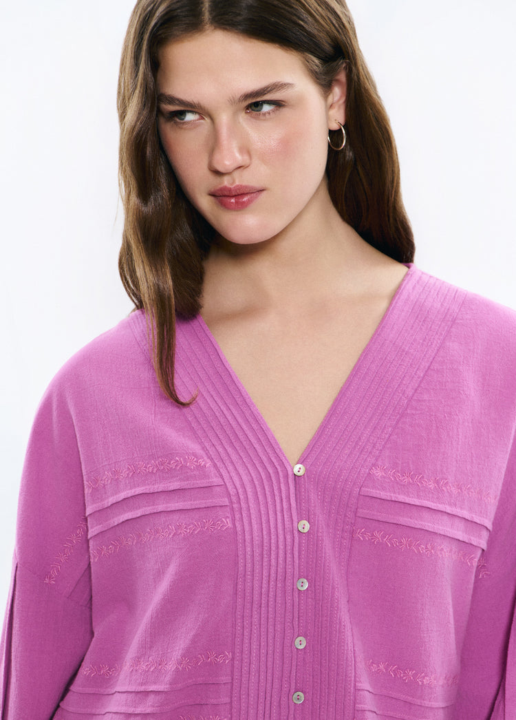 Blusa bordados