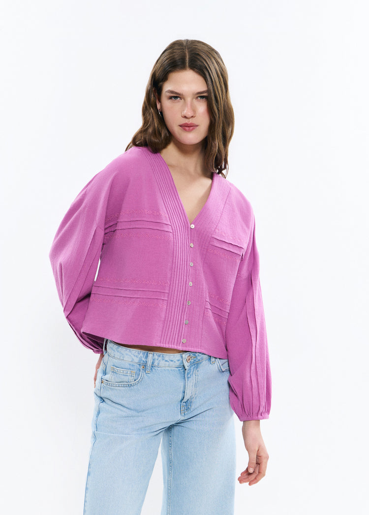 Blusa bordados