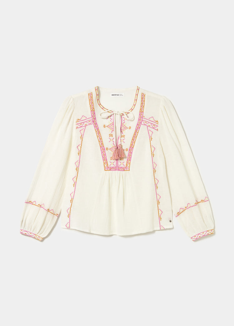 Blusa bordados