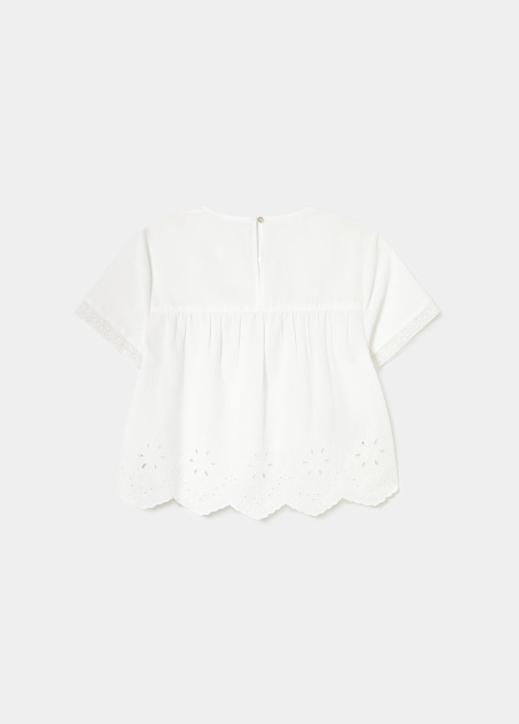 Blouse détail lacets