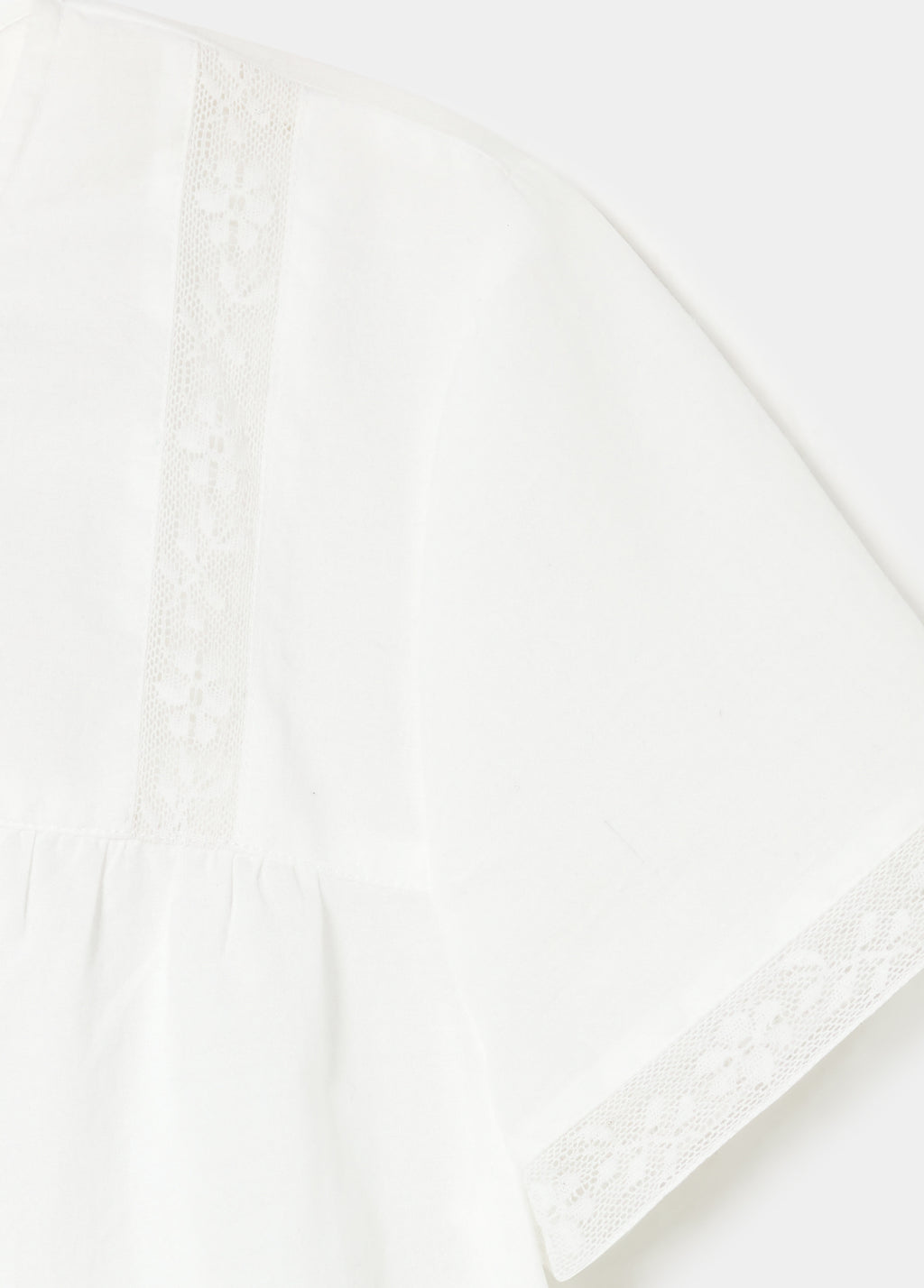 Blouse détail lacets