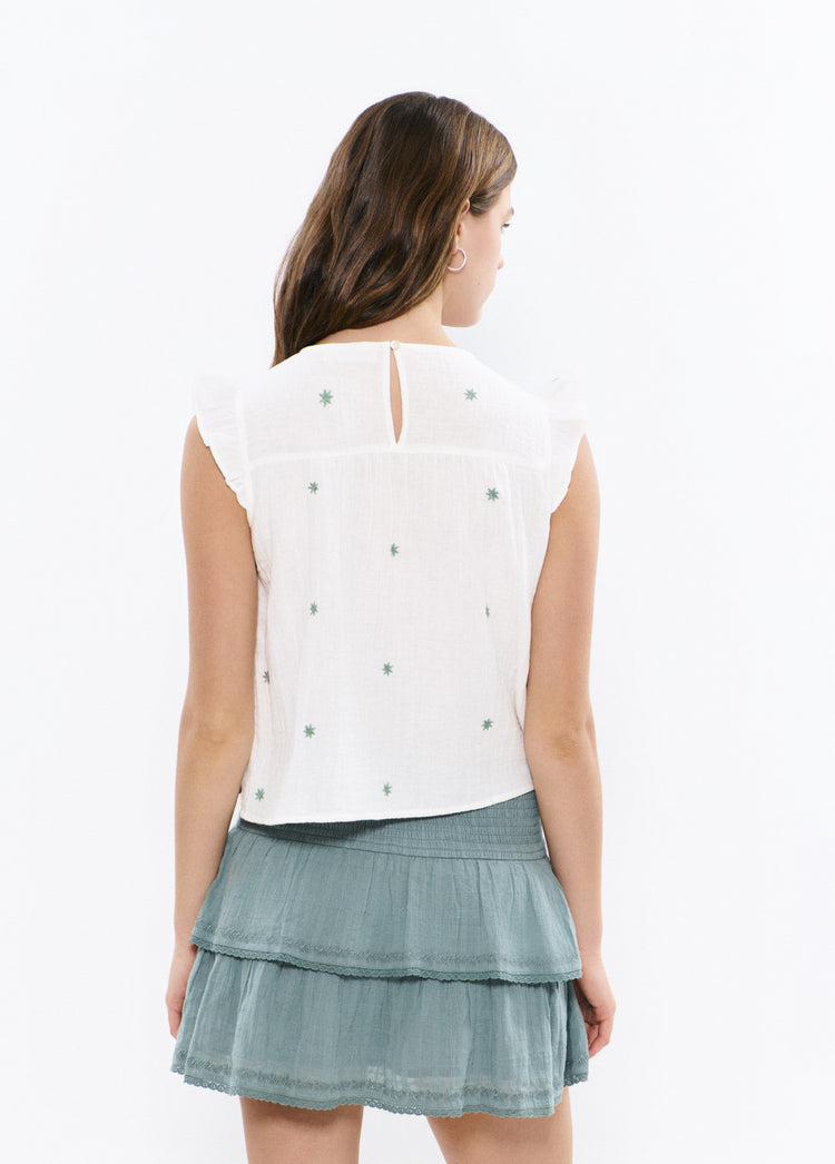 Dobetela embroidered blouse