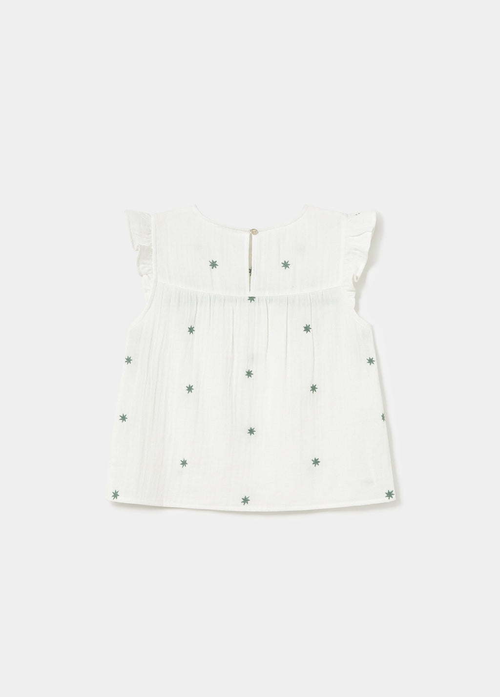 Bluse mit Dobetela-Stickerei