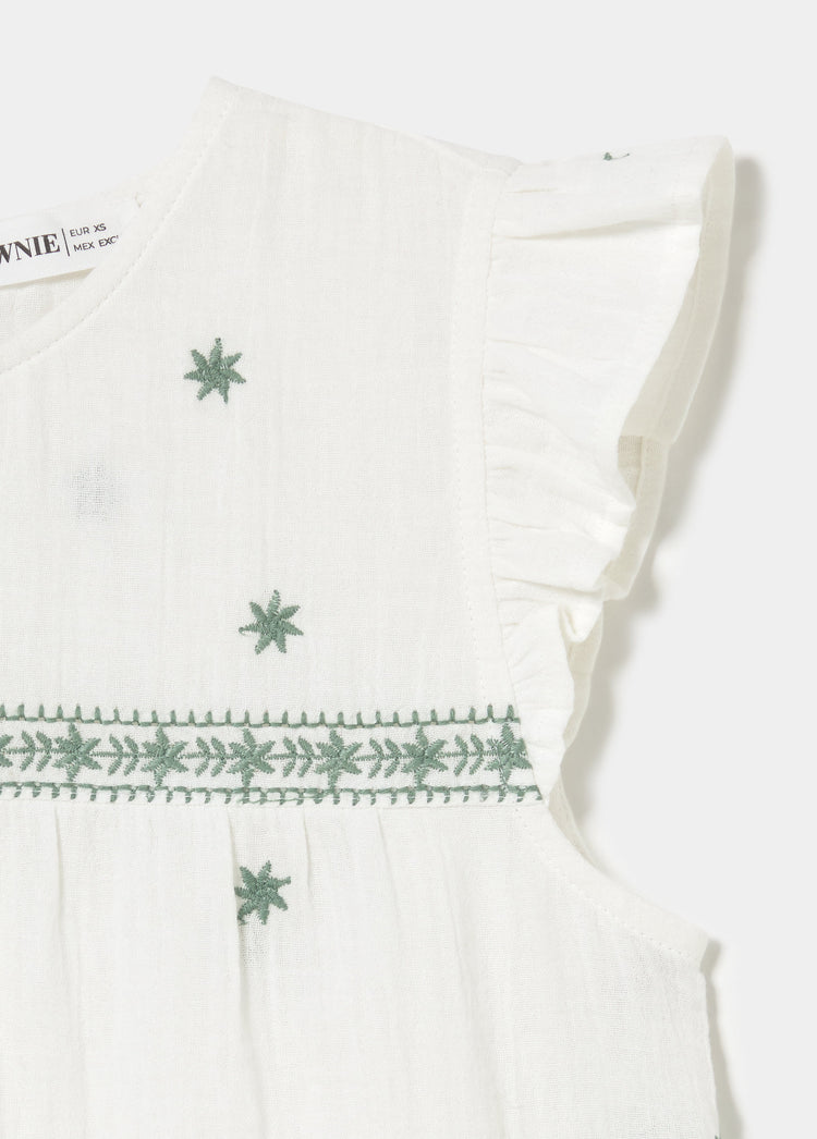 Dobetela embroidered blouse