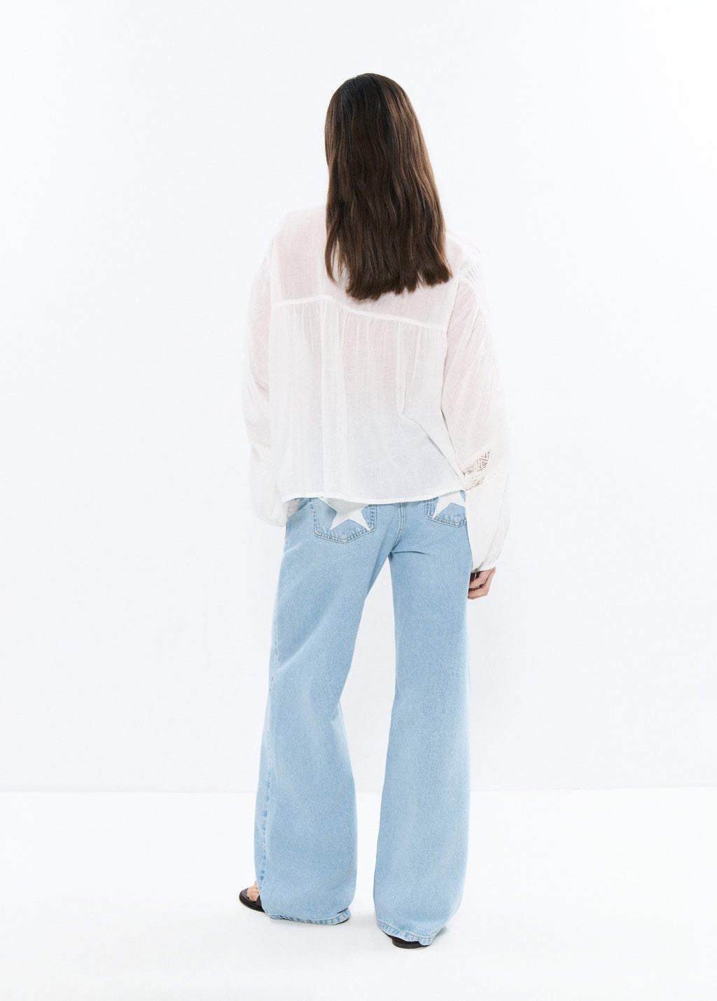 Romantic long sleeve blouse