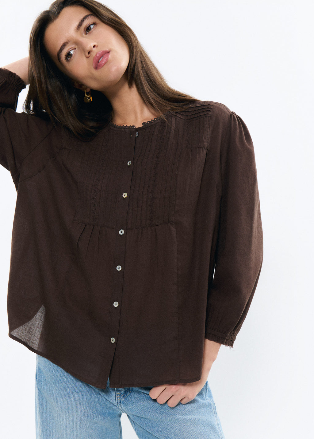 Blusa romántica