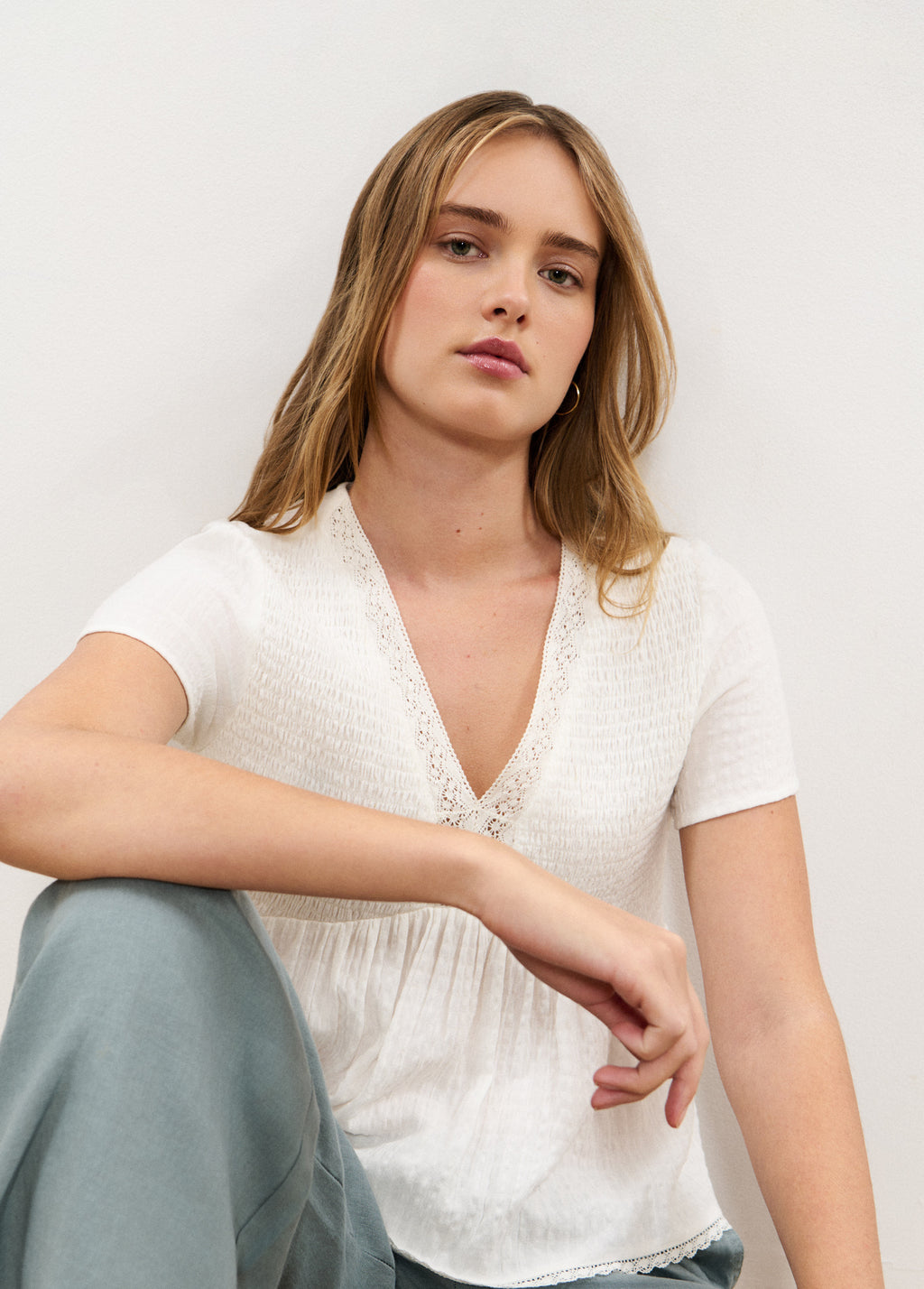 Smock blouse