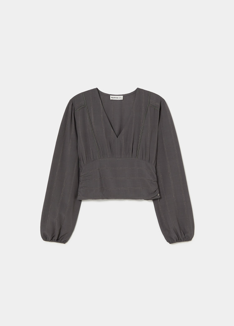 Ruffled blouse