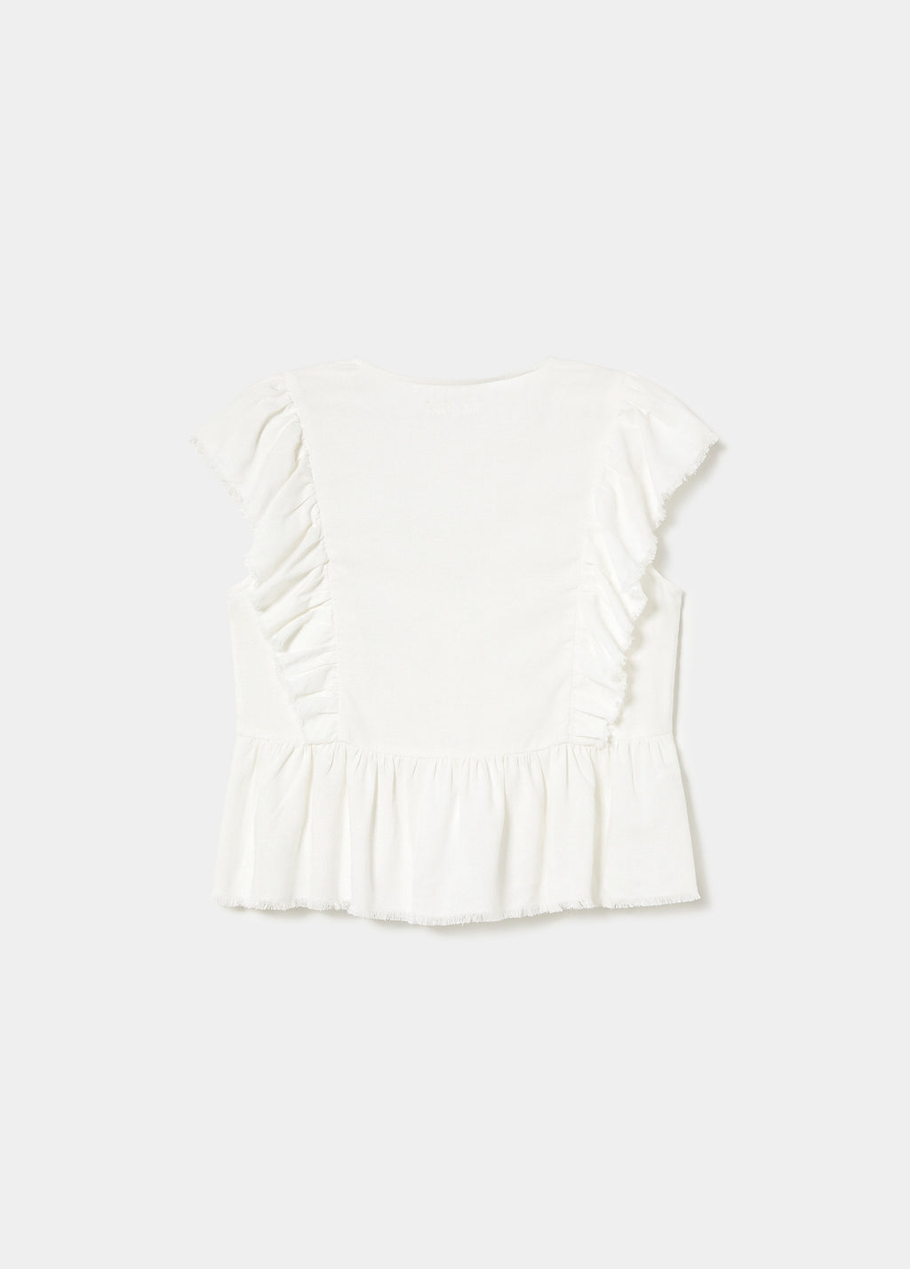 Blouse à volants