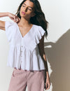 Blouse à volants
