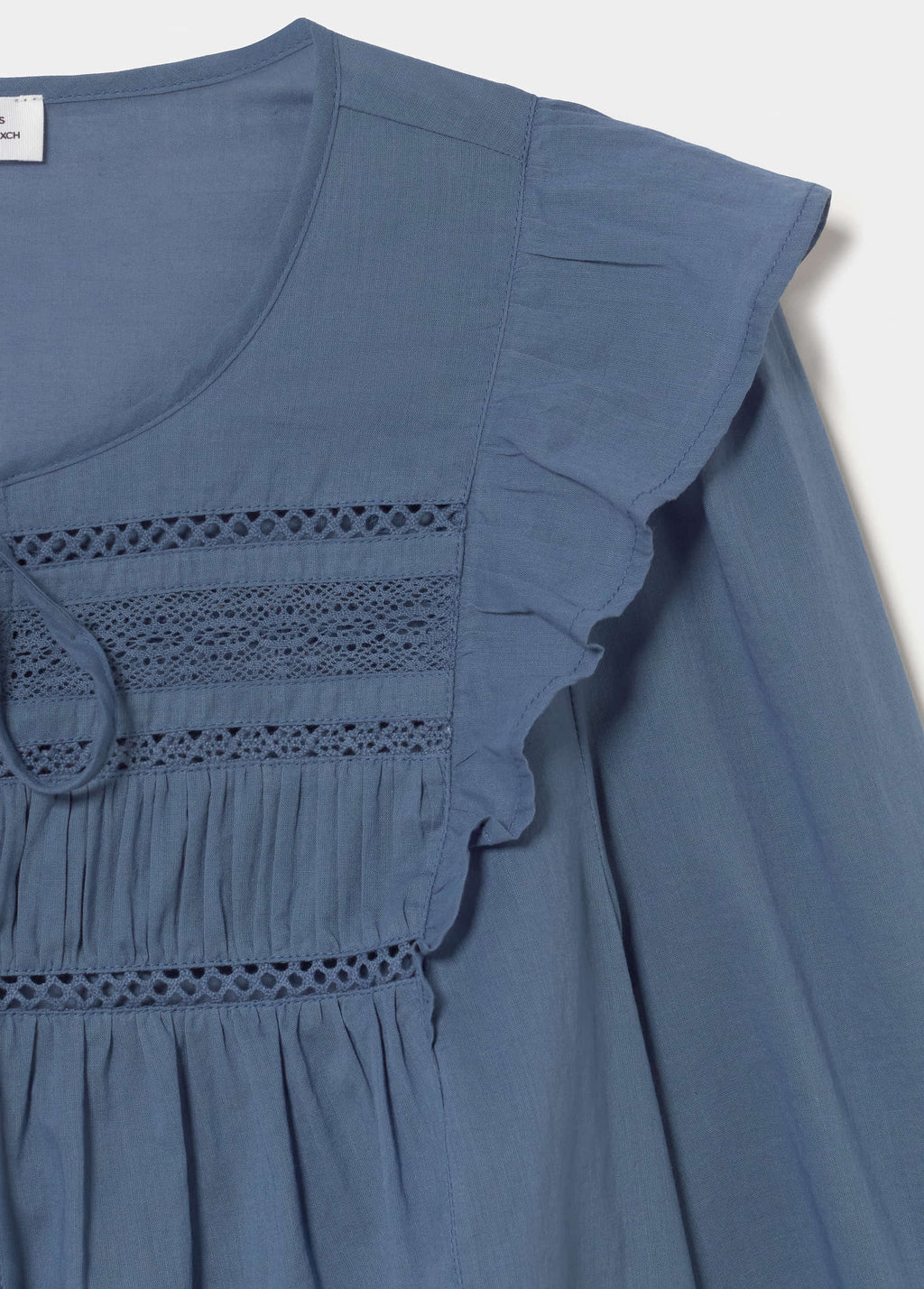 Ruffled blouse