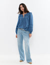 Ruffled blouse