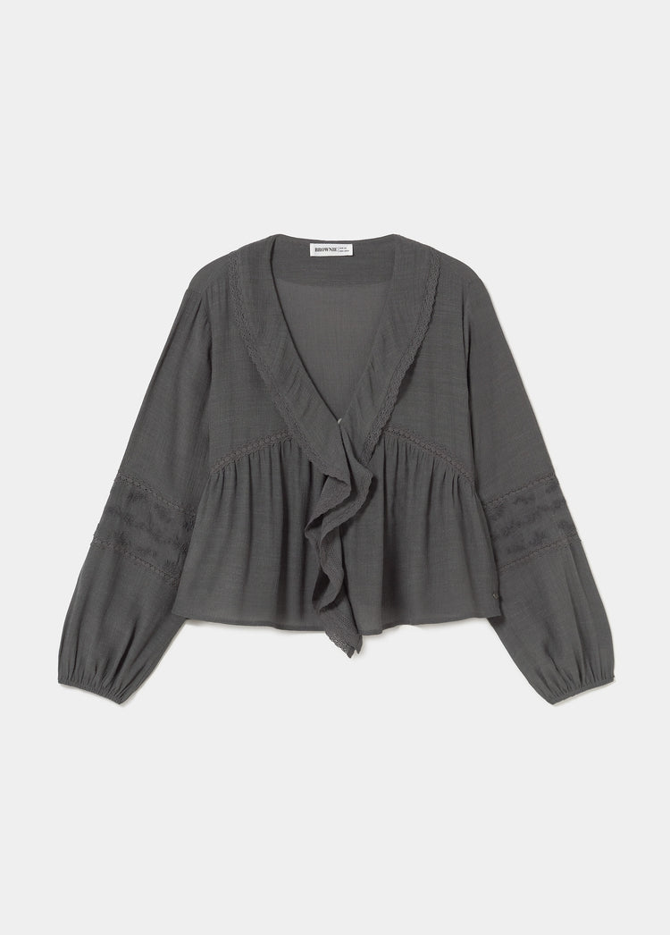 Blusa amb volants