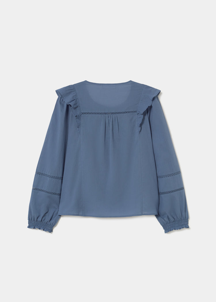 Ruffled blouse