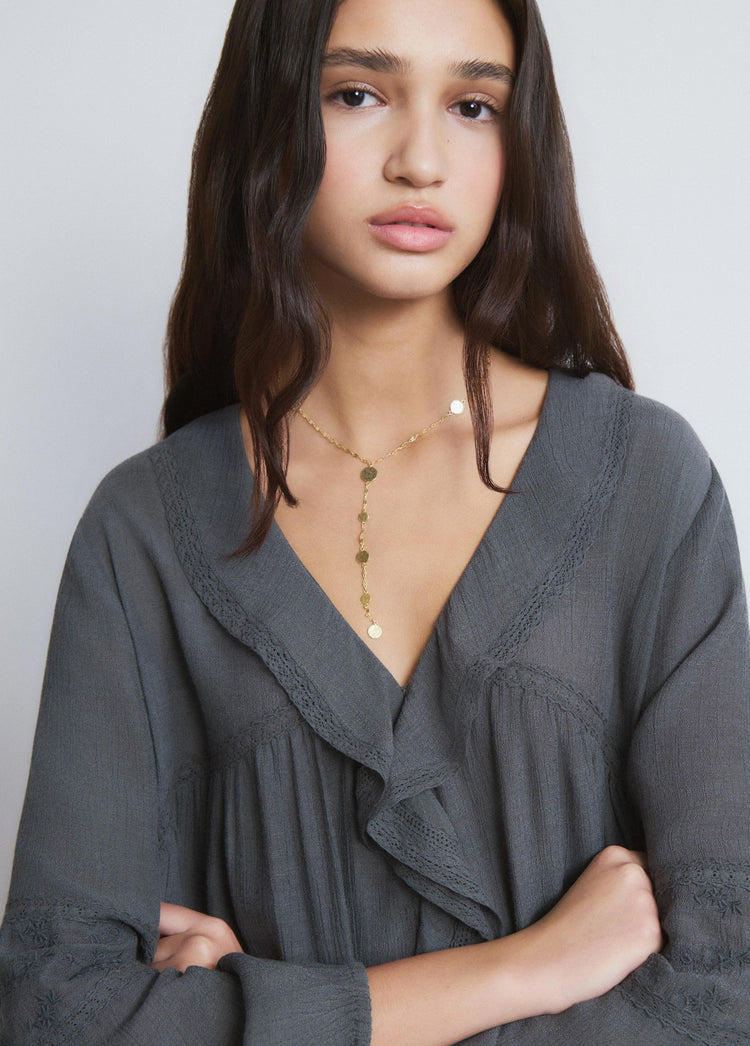 Blusa amb volants