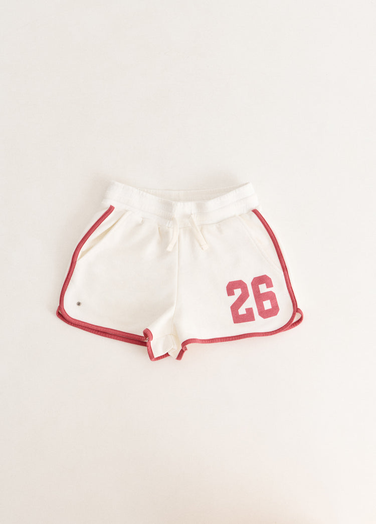 Fleece short met nummer World Cup