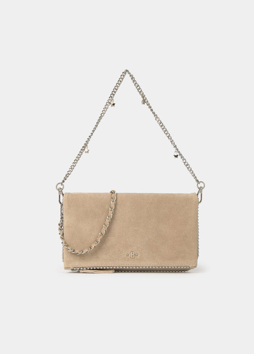 Bolso solapa bolitas