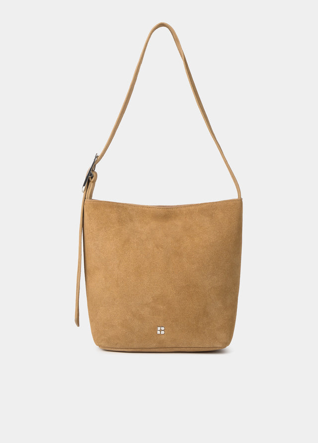 Tas met leren handvat