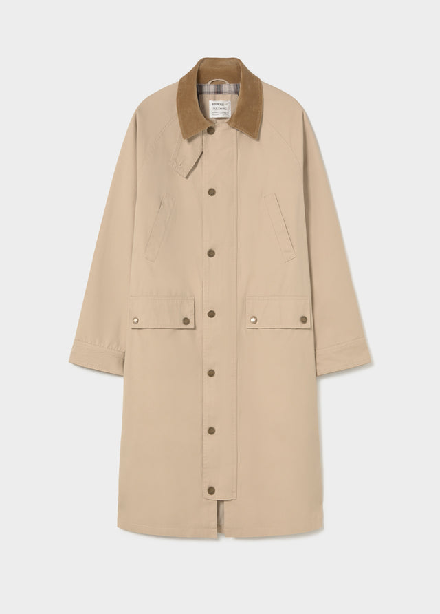Long cotton parka