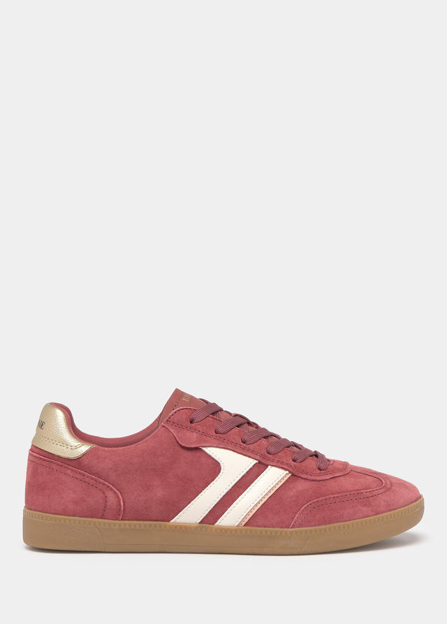 Panel sneakers with logo