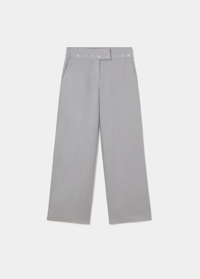 Flowy linen pants