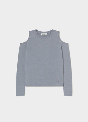 Maglione in ciniglia con stelle