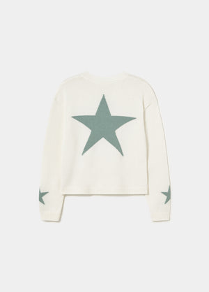 Camisola estrelas nas costas