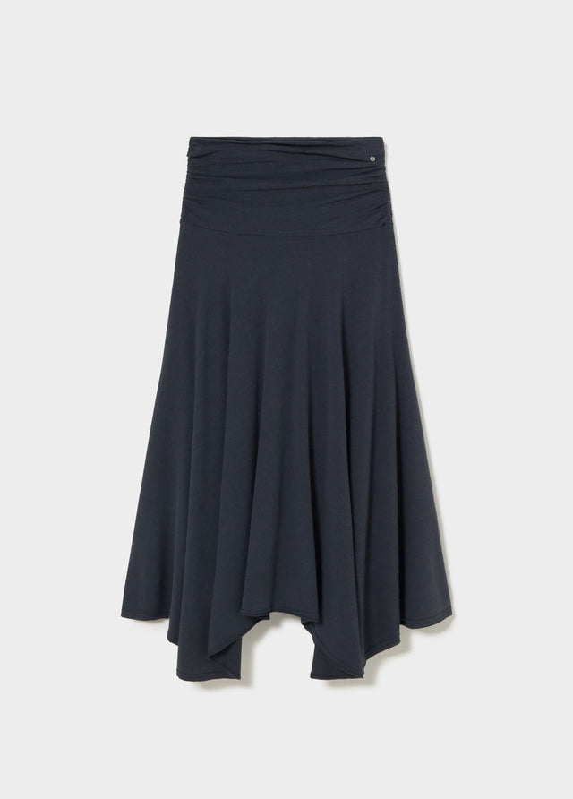 Draped sash skirt