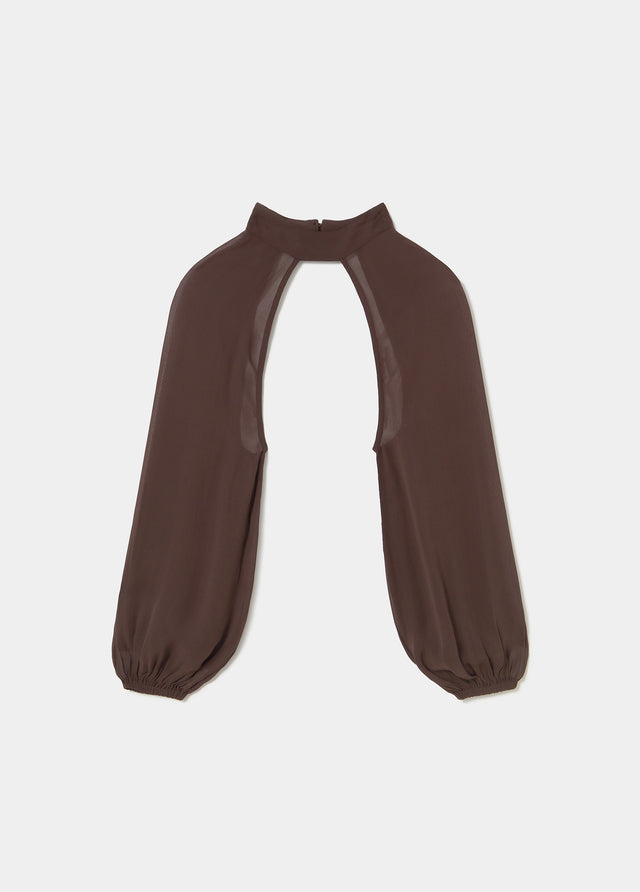 Arm warmers with choker