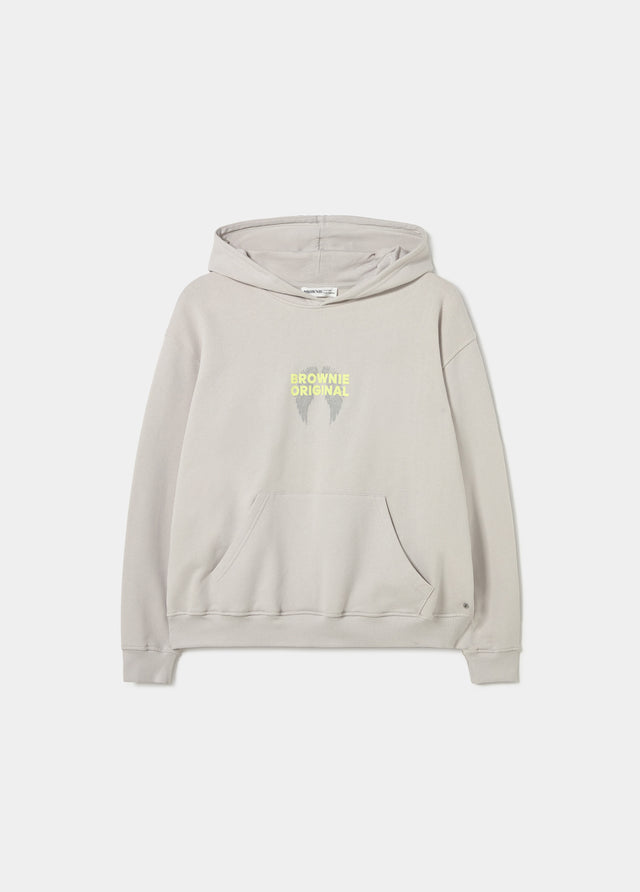 Sudadera capucha print alas