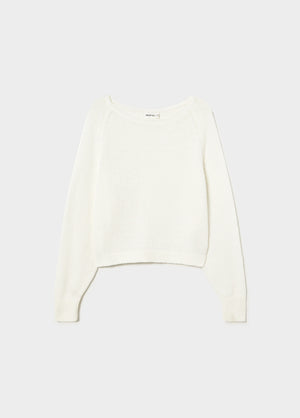 Slouchy raglan sleeve sweater