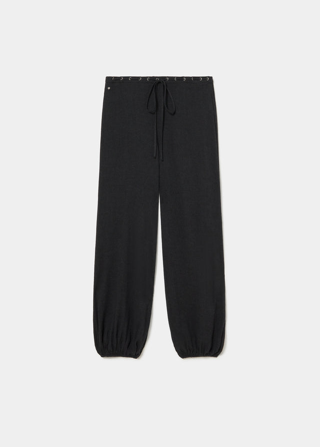 Pantalón bombacho liso