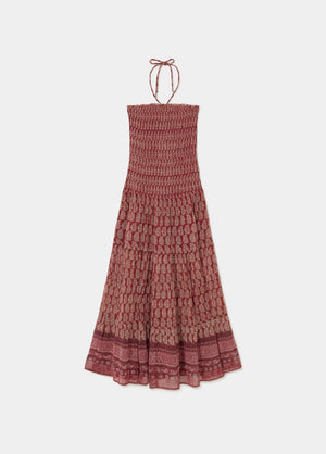Vestit engomat estampat