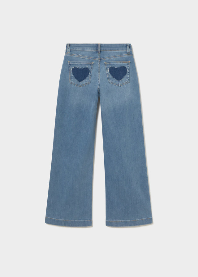 Jeans met zakpatch