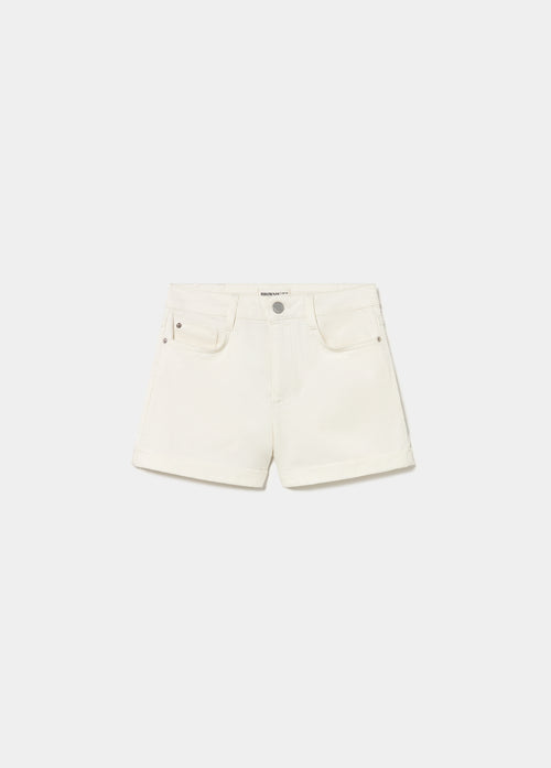 Basic turned-up shorts