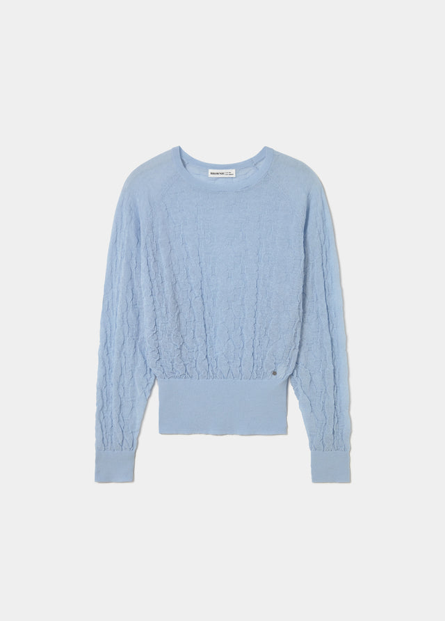 Textured thread sweater