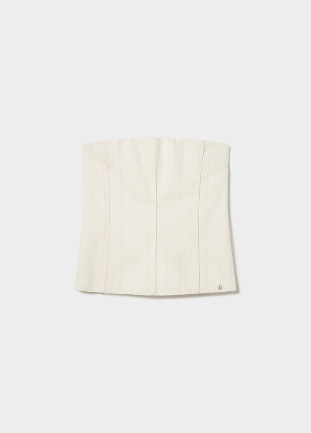 Top bandeau teixit
