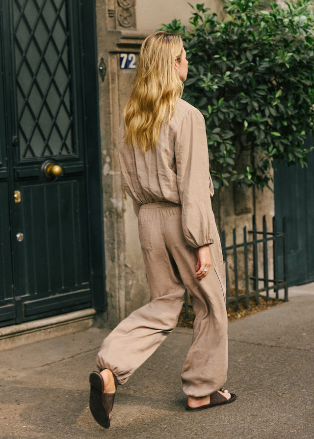 Flowy bomber jacket