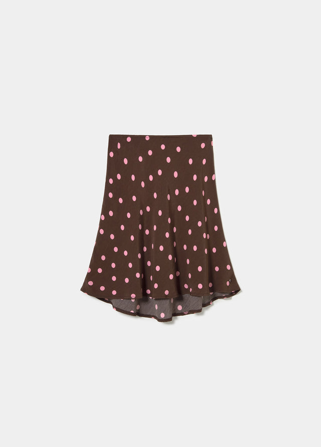 Jupe à pois