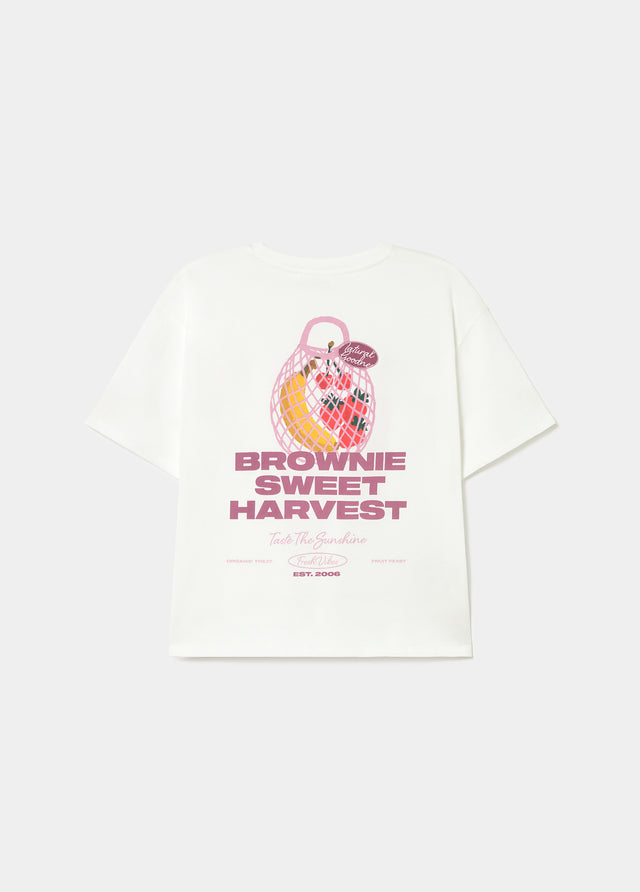 Fruit print t-shirt