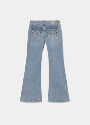 Jeans detalles bolsillos