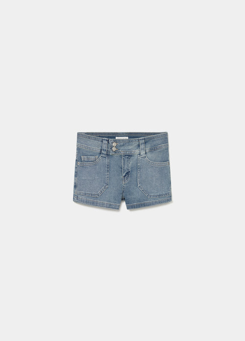 Short mini poche à rabat