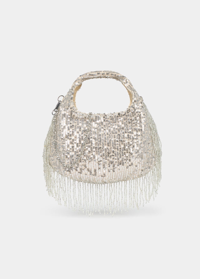 Sequin chain bag