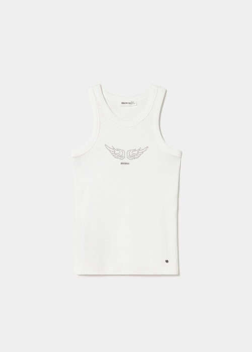 Studded wings top