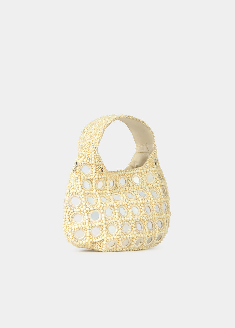 Small beads and mirror bag