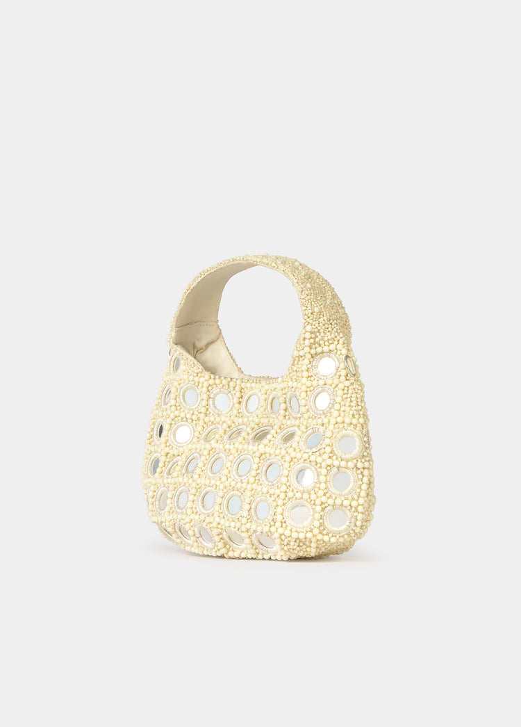 Small beads and mirror bag