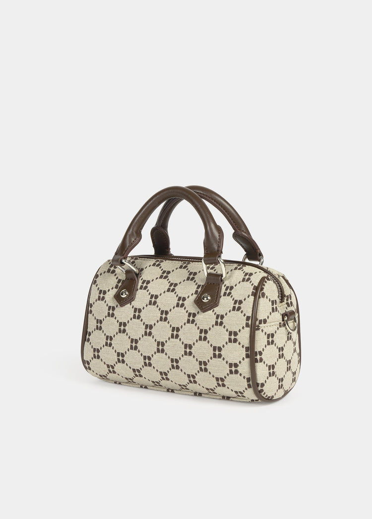 Bowlingtas jacquard met logo