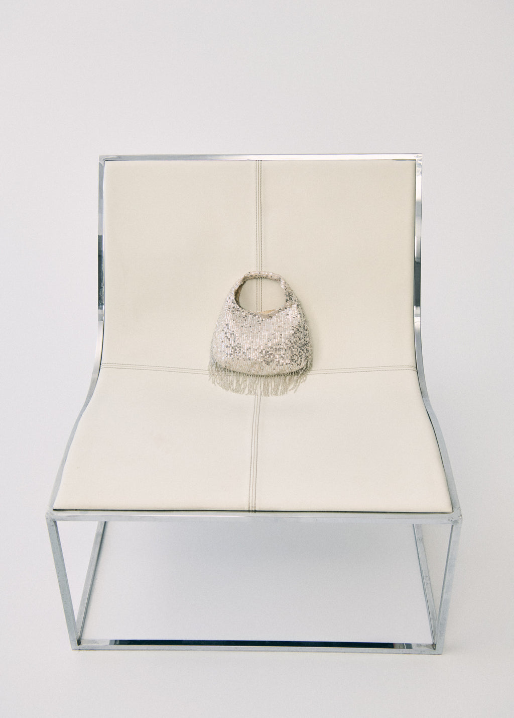 Sequin chain bag