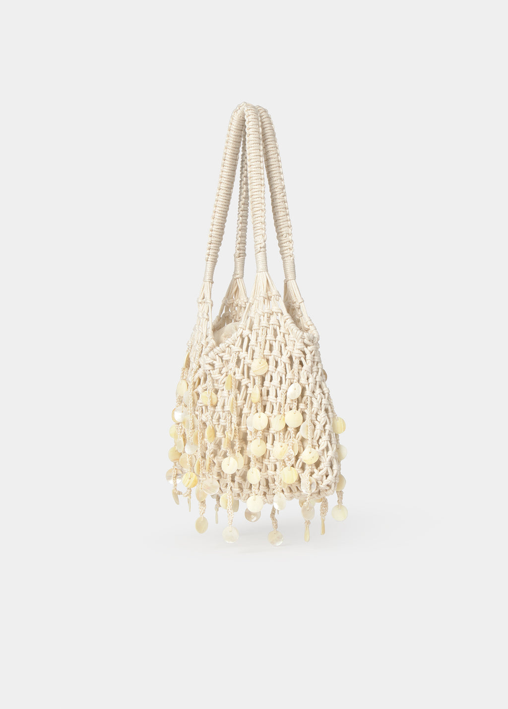 Small mother-of-pearl net bag