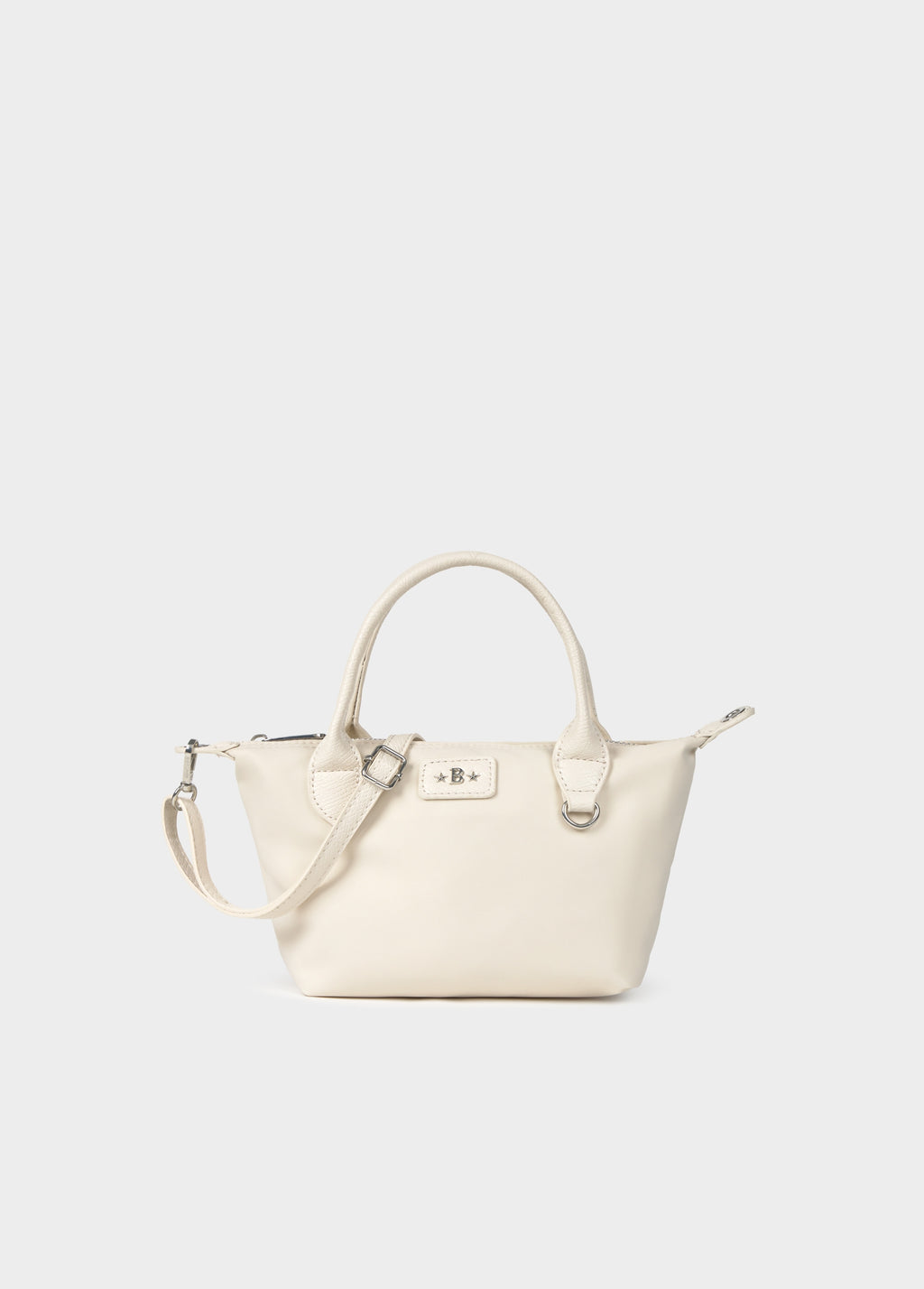 Mini nylon shopper bag